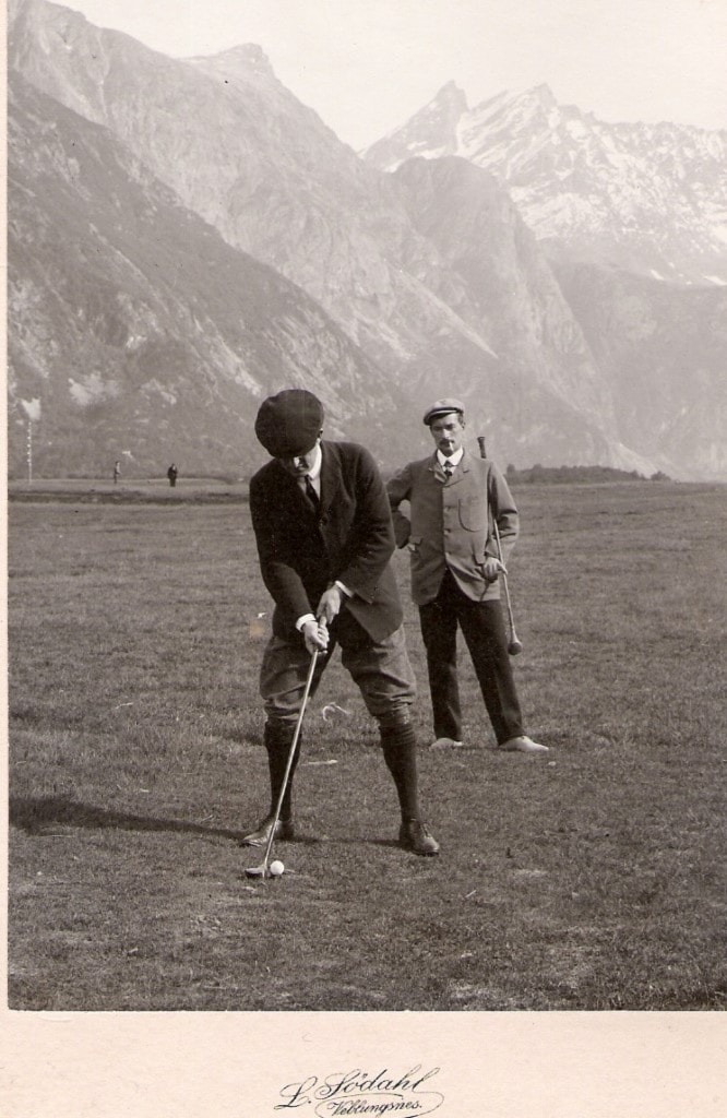 OL vintergolf Rauma Golfbane